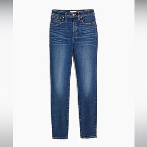Madewell Curvy High Rise Skinny Jeans in Lanette Wash